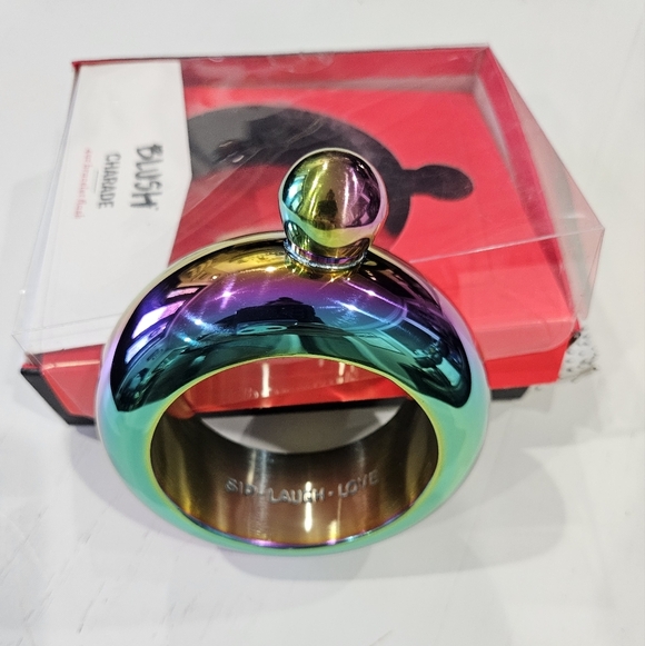 Blush Charade 4 oz Bracelet Flask - Picture 3 of 4